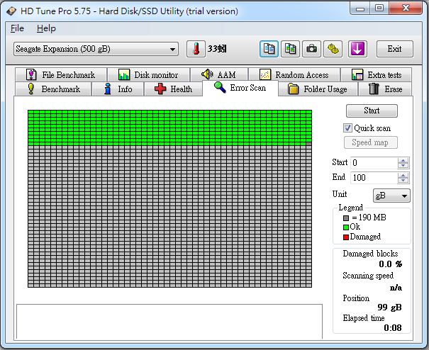 Error Scan Error Scan