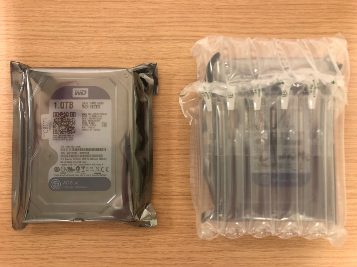 正確硬碟寄送包裝方法1 正確硬碟寄送包裝方法1