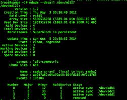 RAID software controller NAS Software Controller Array